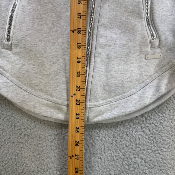 Athleta‎ Gray Full Zip Hoodie Sweatshirt Jacket Athleisure Womens XXS - Picture 5 of 8